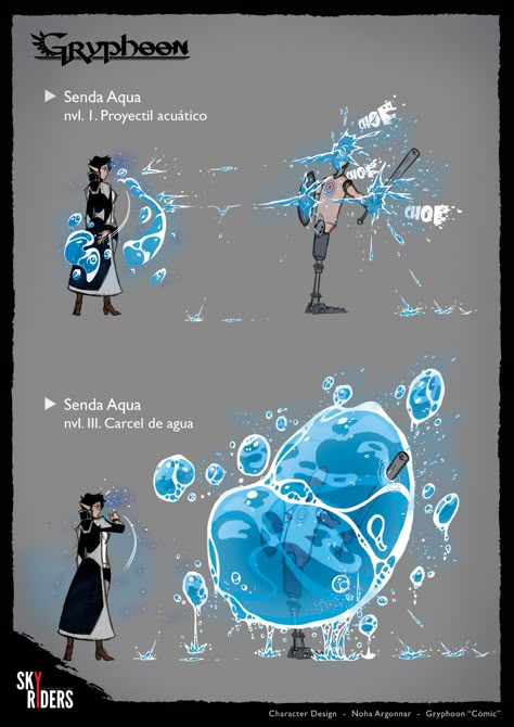 ArtStation - Magic effects, Sky Riders Magic Effects, Water Magic, Powers Art, Elemental Powers, Elemental Magic, Super Powers Art, Magic Design, Kraf Diy, Digital Painting Tutorials