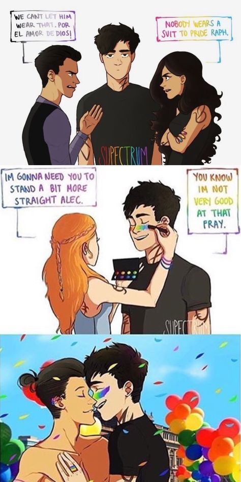 Shadow Hunters Fan Art, Shadowhunters Series, Magnus And Alec, Shadowhunters Malec, Lgbt Art, Book People, City Of Bones, Manga Love, Cassandra Clare