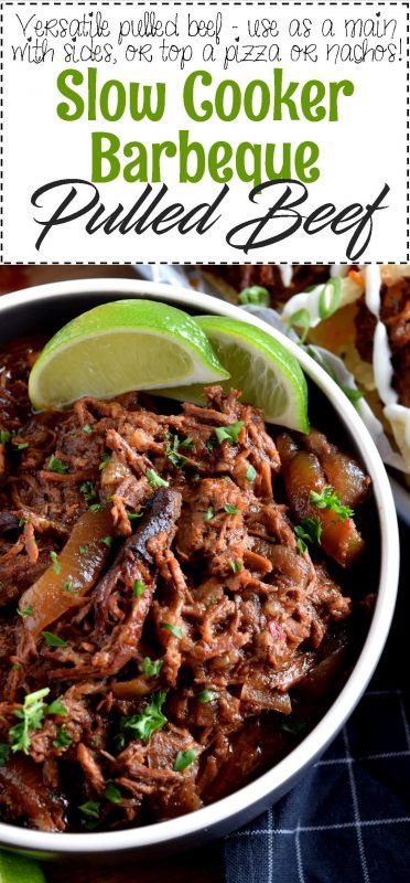 Bbq Beef Crockpot, Beef Sirloin Tip Roast, Slow Cooker Bbq Beef, Sirloin Tip Roast, Barbeque Recipes, Pulled Beef, Best Guacamole Recipe, Slow Cooker Recipes Beef, Slow Cooker Bbq