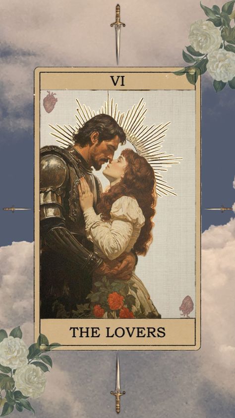 #tarot #thelovers #art #vintage Winter Soldier Wallpaper, Mystic Wallpaper, Vintage Tarot Cards, Couple Matching Tattoo, Witch Wallpaper, The Lovers Tarot Card, Lizzie Hearts, Vintage Tarot, The Lovers Tarot