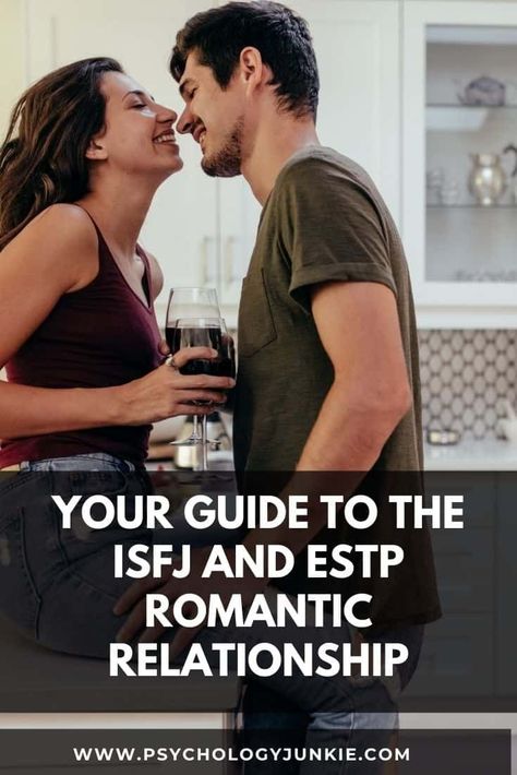 Get an in-depth look at the various pros and cons of an ISFJ ESTP relationship. #ISFJ #ESTP #MBTI #Personality Estp Isfj Relationship, Isfj And Estp Relationship, Facts About People, Myers Briggs Personalities, Myers Briggs Personality Types, Myers Briggs, Personality Types, Mbti, Relationship Advice