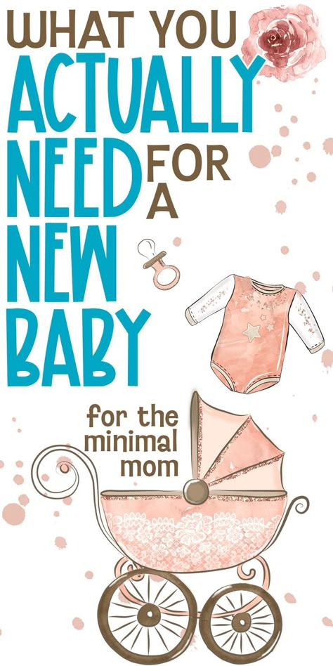 Looking for a baby item checklist or new baby necessities? If you aren't sure what you need for a baby (and what you really don't), you've come to the right place. Every year millions of parents (and well intentioned loved ones) spend hundreds of thousands on baby products that never get used. Here are the things you'll actually need as a new mom for your new baby without going overboard with baby stuff. New Baby Products 2023, First Time Mom Necessities, Must Haves For Nursery, Baby Needs Checklist New Moms, List Of Baby Items Needed New Moms, Baby Necessities Checklist, Baby Buying Checklist, What You Actually Need For Baby, What Do You Need In A Nursery