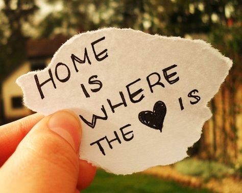 53925-Home-Is-Where-The-Heart-Is Mcfly Tattoo, Missing Home Quotes, Missing Home, Real Estat, Home Quotes And Sayings, Trendy Home, Home Is Where, Where The Heart Is, Family Quotes