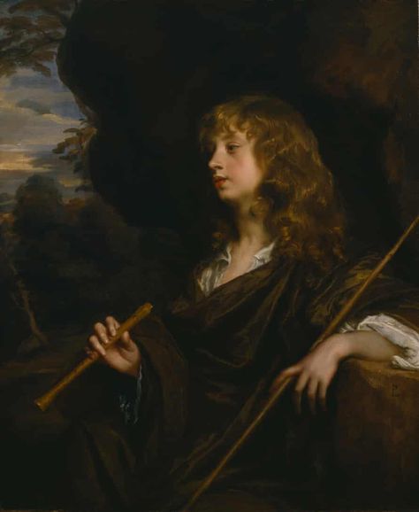 Portrait of a Young Man as a Shepherd, circa 1658-60, by Peter Lely. Peter Lely, 17th Century Paintings, 17th Century Portraits, Dulwich Picture Gallery, Potrait Painting, Google Art Project, Johannes Vermeer, Art Uk, Rembrandt