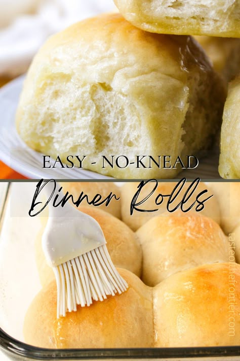 Quick And Easy Dinner Rolls Recipes, Dinner Rolls No Stand Mixer, Dinner Rolls With Instant Yeast, Super Soft Dinner Rolls, Homemade Rolls Easy No Yeast, Einkorn Flour Dinner Rolls, Softest Dinner Rolls, No Knead Rolls Easy, Dinner Rolls Recipe No Mixer