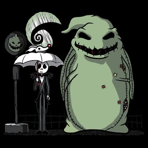 nightmare before christmas x my neighbor totoro by ratigan Simply Meant To Be, Jack The Pumpkin King, Tim Burton Style, Tim Burton Art, The Pumpkin King, Tim Burton Films, Tim Burton Movie, Pumpkin King, Oogie Boogie