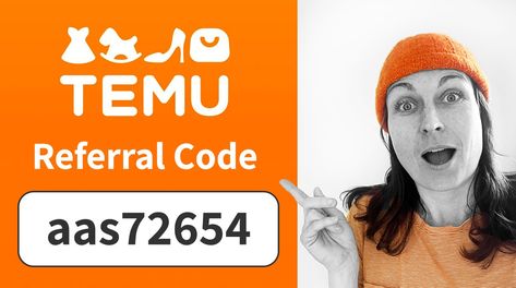 The Temu app offers thousands of products at discounted prices. Get $200 free with the Temu Referral Code: aas72654 Temu Codes, Temu App, Money Today, Discount Price, Affiliate Programs, Coding