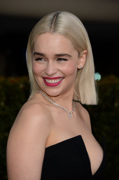 Amelia Clarke, Emilie Clarke, Emilia Clarke Pics, Emilia Clarke Daenerys Targaryen, Straight Blonde Hair, Famous Girls, Emilia Clarke, Film Awards, Golden Globes