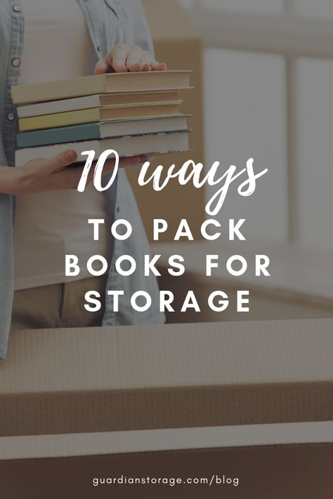 Packing Books For Moving Tips, How To Store Books Storage Solutions, Book Storage Solutions, Best Way To Pack Books For Moving, Packing Books For Moving, How To Pack Books For A Move, How To Store Books, Small Space Book Storage, Book Storage Small Space