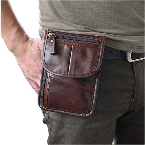 Mens Waist Bag, Leather Belt Pouch, Belt Pack, Case Mobile, Small Messenger Bag, Waist Pouch, Leather Fanny Pack, Belt Purse, Phone Bags