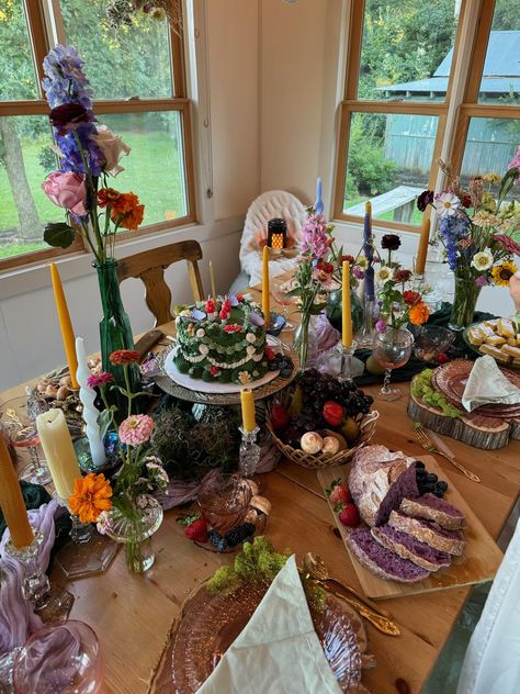 Tea Party Aesthetic, Bridal Shower Theme Ideas, Cottagecore Garden, Fairy Theme Party, Happy Birthday Theme, Fairy Food, Bachelorette Theme, Fairy Tea Parties, Wedding Shower Themes