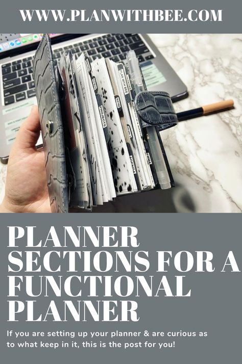 Planner Sidebar Ideas, 2024 Planner Setup, 2024 Planning Ideas, Functional Planner Layout, Multiple Planners System, Catch All Planner, How To Set Up A Planner, Planner Sections Ideas, Setting Up A Planner