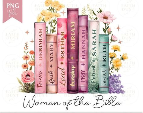 FaithDust - Etsy Mothers In The Bible, Mary Ruth, Women Of The Bible, Christian Sublimation, Faith Stickers, Christian Png, Christian T Shirt, Digital Drawings, John The Baptist