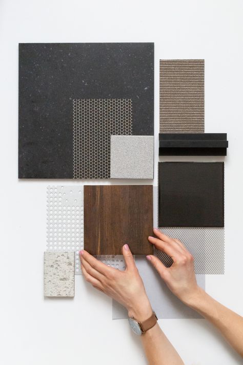 Textures Moodboard, Bd Design, Material Trend, Materials Board Interior Design, Hands Design, Mood Board Interior, Sample Board, Material Board, Interior Design Boards