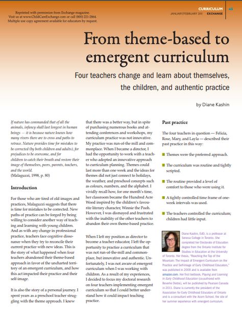 Emergent Curriculum Preschool Activities, Early Childhood Education Degree, Forest Preschool, Early Childhood Education Classroom, Early Childhood Education Quotes, College Teaching, Early Childhood Education Activities, Emergent Curriculum, Emergent Literacy