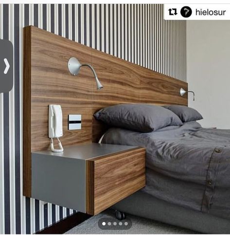 Simple Bed Designs, Minimalist Furniture Design, Bed Headboard Design, Wood And White, Bed Frame Design, Bed Design Modern, Wooden Headboard, Simple Bed, Bed Headboard