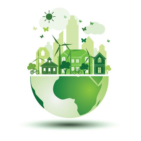 Save Energy Poster, Energy Poster, Environmental Posters, Green Concept, Science Background, Desain Editorial, Sustainable City, Earth Globe, Environmental Conservation