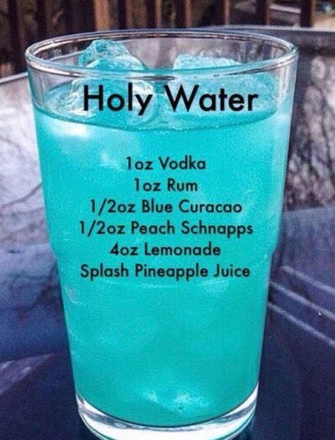 21st Ideas, Magic Potions, Cocktail Drinks Alcoholic, Blue Drinks, Mixed Drinks Alcohol, Yummy Alcoholic Drinks, Liquor Drinks, Boozy Drinks, Peach Schnapps