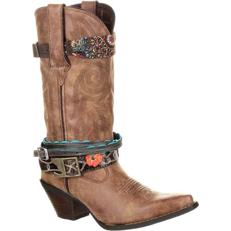 Womens Crush By Durango 12" Accessory Western Boot*** You can find more details by visiting the image link. (This is an affiliate link) #womensmidcalfboots Western Heels, Western Dress With Boots, Light Brown Boots, Honey Bee Jewelry, Durango Boots, Girl Cowboy Boots, Glenn Miller, Twisted X Boots, Brown Boots Women