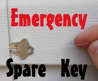 10 Places to Hide a Spare Key How To Hide A Spare Key Outside, Diy Hide A Key, Key Hiding Ideas Outside, Hide A Key Outside, Hide A Key, Secret Hiding Places, Hidden House, Hidden Spaces, Home Security Tips