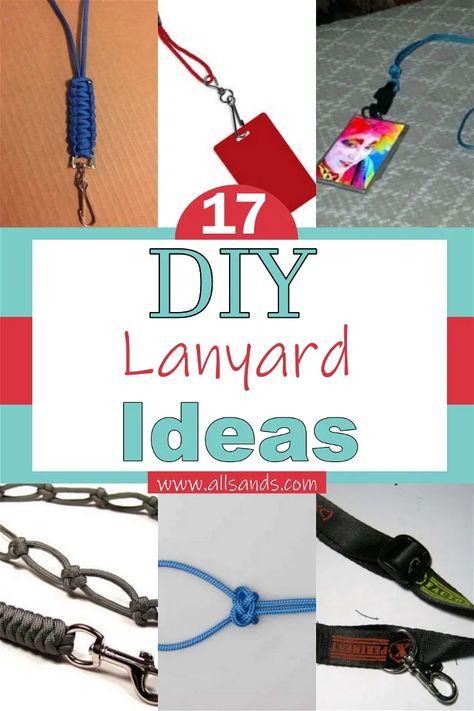 These DIY lanyards are perfect for the beginning of the school year. They're super easy and quick to make, and they display your creativity. Lanyard Diy How To Make, Lanyard Crafts How To Make, Diy Groot Costume, Diy Groot, Lanyard Keychain Diy, Diy Jewelry Box Ideas, How To Make Lanyards, Lanyards Diy, Diy Lanyards