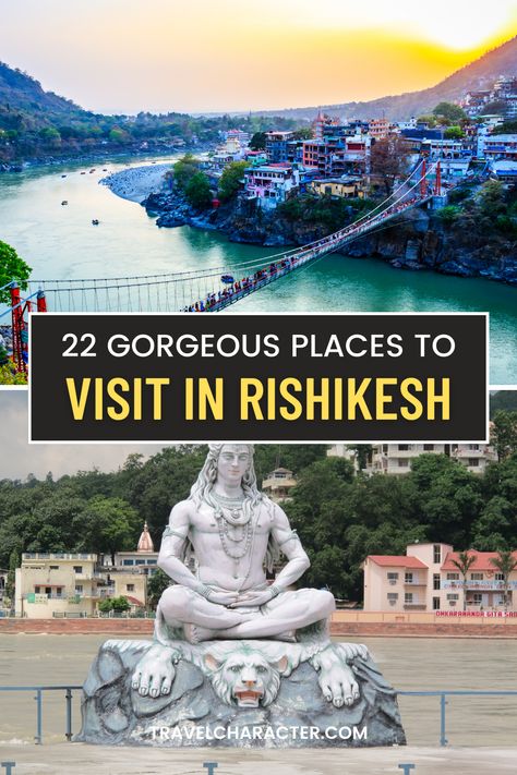 places to visit in rishikesh Rishikesh Places To Visit, Outfits To Wear In Rishikesh, Things To Do In Rishikesh, Places To Visit In Rishikesh, Rishikesh Food, Rishikesh Outfit Ideas, Rishikesh Photography, Rishikesh Trip, Rishikesh Travel