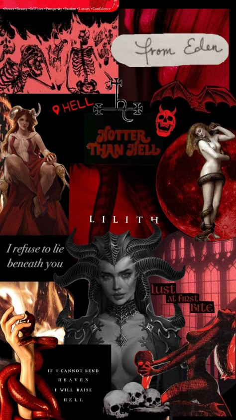 #myfirstshuffle #lilith #demons Lilith Wallpaper, Lilith Core, Lilith Demon, Lilith Aesthetic, Lilith Art, Mother Lilith, Lillith Goddess, Lilith Altar, Queen Lilith