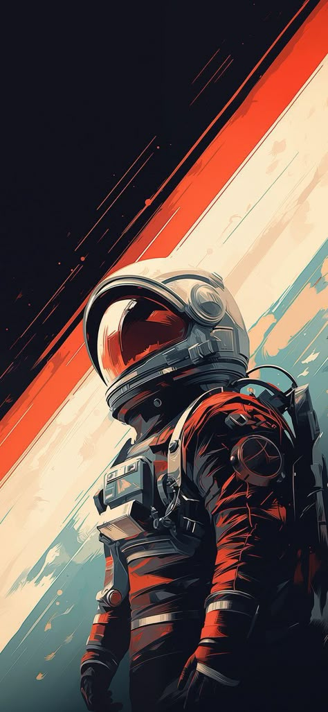 Astronaut Wallpaper, Astronaut Art, Japon Illustration, Geometry Pattern, Abstract Art Wallpaper, Pop Art Wallpaper, Art Gallery Wallpaper, Wallpaper Space, Art Wallpaper Iphone