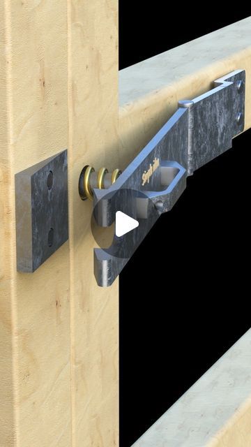 Sliding Door Lock Ideas, Barn Door Lock Ideas, Sliding Gate Lock Ideas, Automatic Sliding Gate, Garage Door Lock, Sliding Door Lock, Barn Door Locks, Diy Mud Kitchen, Beach Hacks Clever Ideas