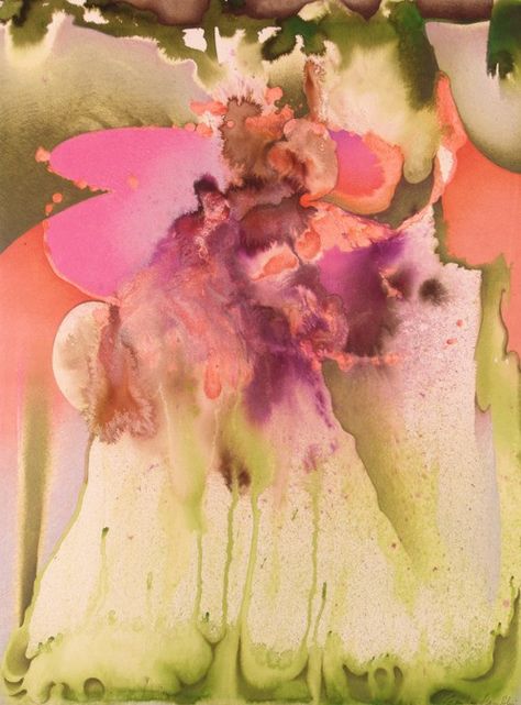 Artist Space, Color Harmonies, Color Fashion, Art Color, Abstract Flowers, Abstract Watercolor, Coral Pink, Abstract Paintings, Painting Inspiration