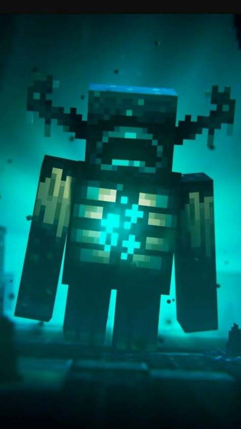 Warden Wallpapers Minecraft, Minecraft Warden Wallpaper, Minecraft Wallpaper 4k, Warden Minecraft, Minecraft Warden, Minecraft Logo, Minecraft Comics, Minecraft Toys, Minecraft Images