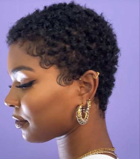 Pixie Haircut Natural Hair Black Women, Black Female Natural Short Haircuts, Short S Curl Hairstyles For Black Women, Black Natural Short Haircut, Low Hair Cut For Women, Natural Short Hair Cuts For Black Women With Round Face, Short Flatironed Natural Hair, Women's Natural Hairstyles, Haircut For Black Women Natural