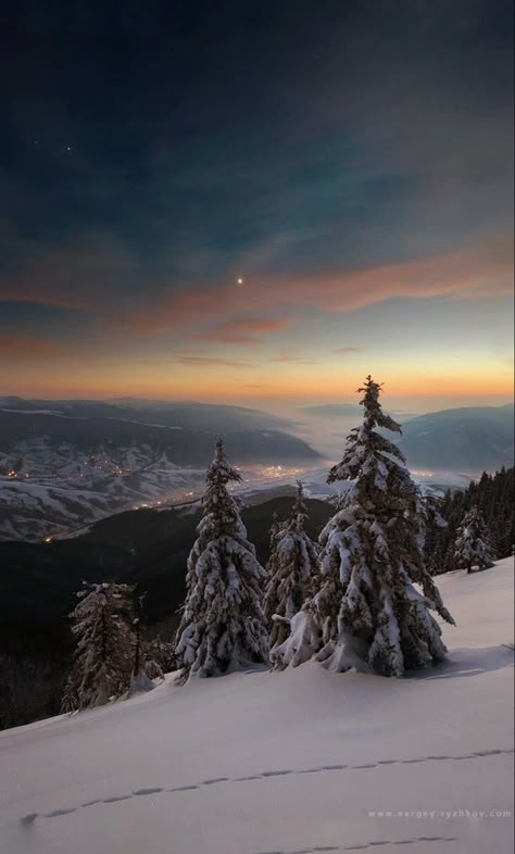 Edit Wallpaper Winter, Winter Szenen, Winter Mountain, Winter Sunset, Wallpaper Tumblr, Winter Wallpaper, Winter Scenery, Winter Magic, Winter Beauty