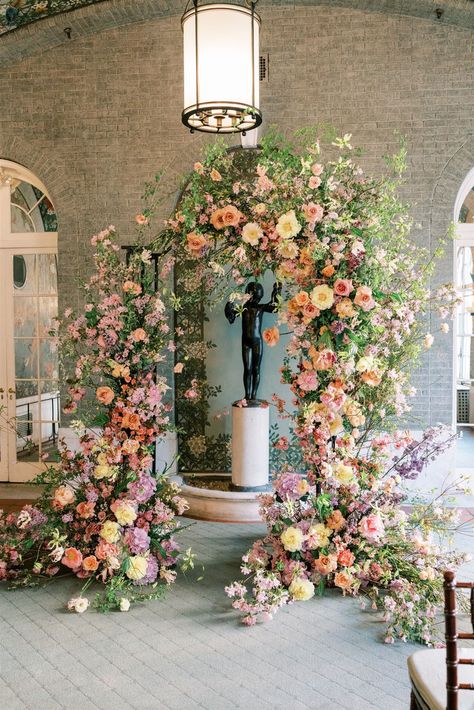 Wedding Arbours, Colonial Wedding, Pastel Floral Wedding, Floral Wedding Arch, Flower Arches, Arch Inspiration, Floral Arches, Floral Arch Wedding, Planning Board