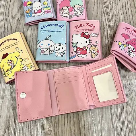 Faster shipping. Better service Kawaii Money, Kawaii Wallet, Wallet Inspiration, Sanrio Cartoon, Cute Wallet, Cute School Stationary, Perfect Money, Money Wallet, Mini Cute