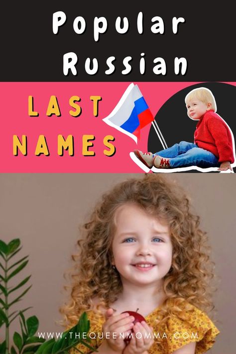 Ever wondered how our surnames are a huge part of our personalities? It defines our family backgrounds and holds stories about our ancestors. #Surnames #Lastnames #Popular #Russian Names Russian Last Names For Characters, Russian Surnames, Russian Last Names, Russian Names, Last Names List, Last Names For Characters, Meaningful Baby Names, Family Background