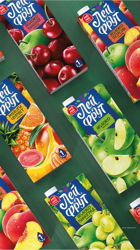 Juice box packaging design Juice Box Packaging, Fruit Juice Packaging Design, Juice Packaging Design, Fruit Juice Packaging, Label Packaging Design, Fresh Drink, Work Out Gym, Product Visualization, Fruit Packaging