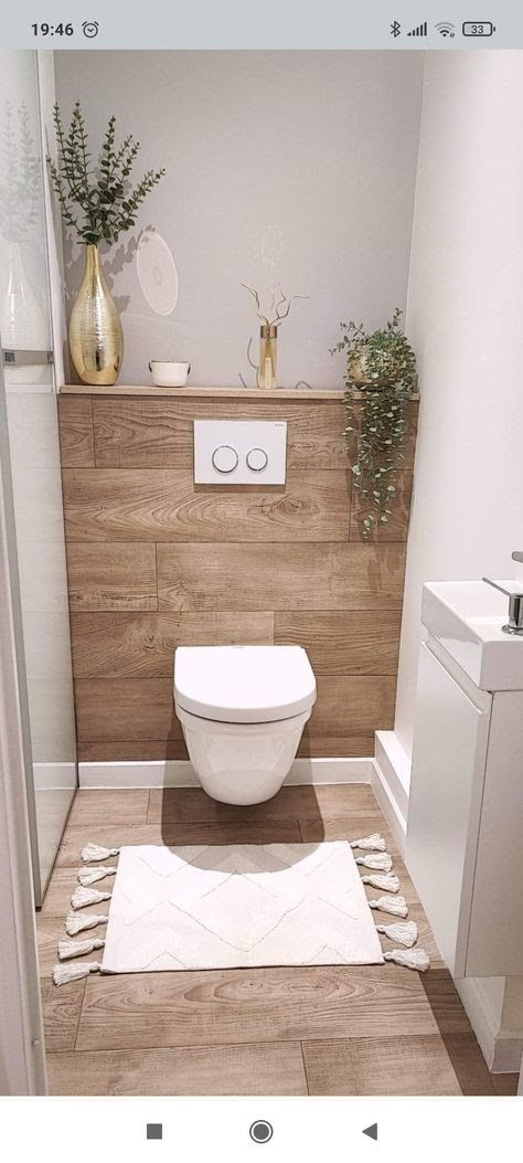 Small Downstairs Toilet, Toilet Room Decor, Small Toilet Room, Small Toilet, Downstairs Toilet, Toilet Room, Bathroom Design Decor, Toilet Design, Bathroom Inspiration Decor