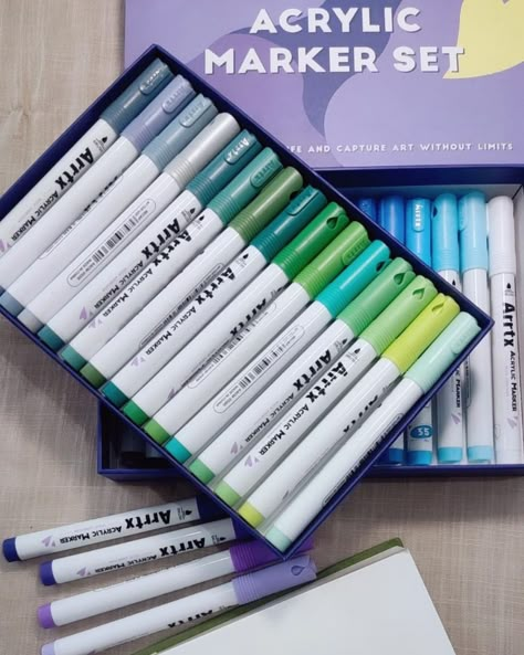 Thrilled to share my latest acquisition - these vibrant acrylic marker sets from ARTXX, courtesy of @stationerystreetpk !  Supporting small businesses like these not only brings original, quality products to our doorstep but also contributes to a thriving creative community. ​​​​​​​​​ Let's give these beauties a try! Artxx Acrylic Marker Art, Arrtx Acrylic Marker, Artist Wishlist, Cute Fox Drawing, Fox Drawing, Stationary Art, Acrylic Markers, Art Markers, Artist Aesthetic