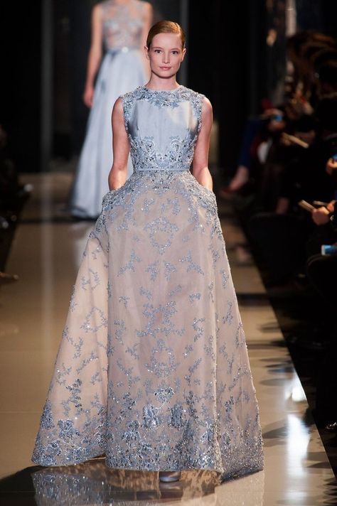 Elie Saab: Couture SS 2013 Collection Elie Saab Haute Couture, Elie Saab Spring, Ellie Saab, Elie Saab Couture, Haute Couture Gowns, Gown Elegant, Collection Couture, Couture Dress, Couture Gowns