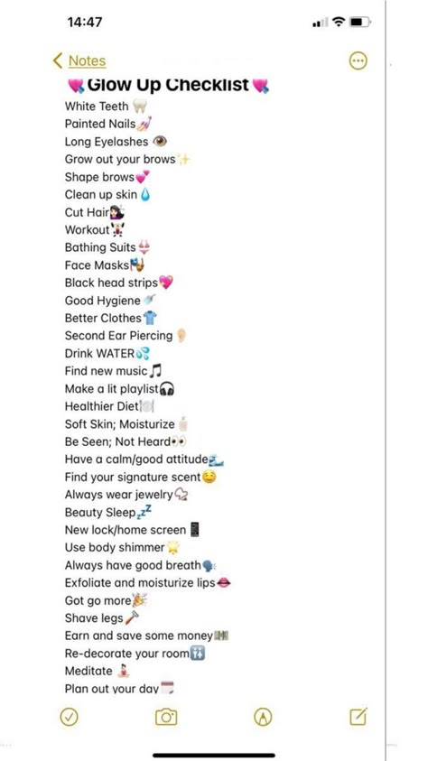 This is a checklist for glow ups!!🩷🩷 Glow Up Summer, Summer Glowup, Glow Up Checklist, Summer Checklist, School Routine For Teens, Summer Body Workout Plan, Glow Ups, Beauty Routine Tips, Before School