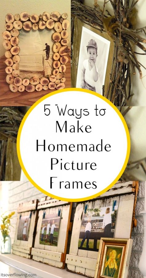 5 Ways to Make Homemade Picture Frames. DIY, DIY home projects, home décor, home, dream home, DIY. projects, home improvement, inexpensive home improvement, cheap home DIY. Homemade Photo Frames, Partylite Candles Decor, Homemade Picture Frames, Homemade Frames, Homemade Pictures, Making Picture Frames, Room Decor Crafts, Home Decor Diy Crafts, Handmade Photo Frames