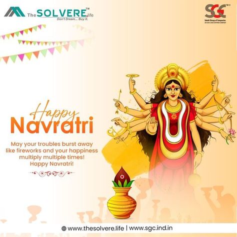 Happy. Navratri May your troubles burst away like fireworks and your happiness multiply multiple times! Happy Navratri! #jaimatadi🙏 #HappyNavratri #matarani #jaimatarani🙏 #navratri2023 Happy Navratri Creative Post, Navratri Creative Post, Navratri Post, Navratri Creative, Creative Post, Mata Rani, Happy Navratri, Fireworks, Festival