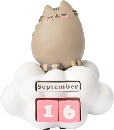 Pusheen Perpetual Calendar | Flip Calendar | Pusheen Calendar | Pusheen Desk Calendar | Pusheen Gifts | Pusheen Figure | Kawaii Stuff Pusheen Calendar, Pusheen Gifts, Flip Calendar, Pusheen Cute, Cool Calendars, Cat Calendar, Cute Calendar, Pusheen Cat, Body Base Drawing