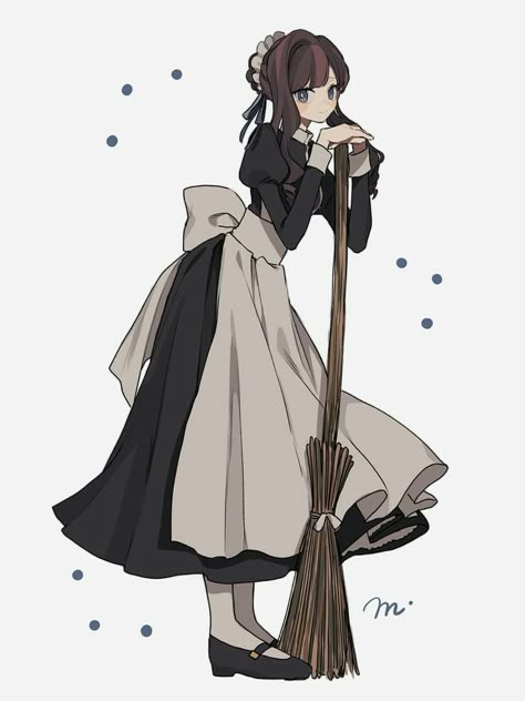 #wattpad #fanfiction You couldn't describe your love for herbs. However, that spoiled kid that you've been knowing for years suddenly grow attached to veggies but she lack with some basics so you offered your help. Both herbs and veggies are flora. That was the similarity that they can see in you and her. [ my next lif... Maid Outfit Anime, Cosplay Maid, Anime Maid, Maid Outfit, Dessin Adorable, Drawing Clothes, 영감을 주는 캐릭터, Anime Poses Reference, Anime Sketch