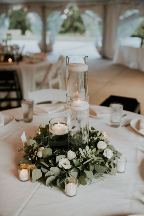 25 Stunning Eucalyptus Wedding Decor Ideas Eucalyptus Wedding Decor, Greenery Wedding Centerpieces, Garden Wedding Centerpieces, House Minimalist, Greenery Wedding Decor, Rustic Wedding Decorations, Simple Wedding Centerpieces, Budget Friendly Wedding, Historic House