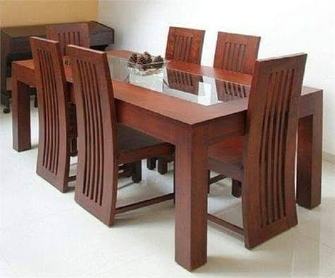 Latest Dining Table Designs, Wooden Dining Table Modern, Latest Dining Table, Wooden Dining Table Designs, Dining Room Furniture Design, Small Table And Chairs, Wooden Dining Table Set, Dining Table Design Modern, Dining Table Price