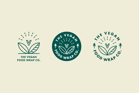 Vegan Cafe Logo, Vegan Food Packaging, Organic Brand Logo, Food Product Logo, Product Logo Design, Wm Logo, Eco Logo Design, Food Company Logo, Food Brand Logos