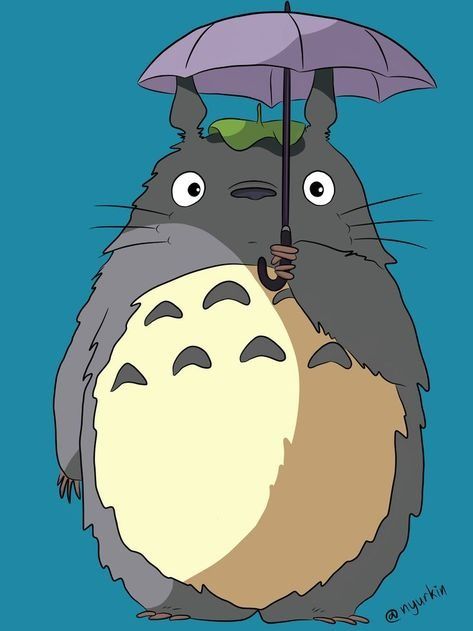 Ghibli Drawing, Totoro Drawing, Totoro Art, Studio Ghibli Characters, Ghibli Artwork, Graphic Design Illustration Adobe Illustrator, Manga Drawing Tutorials, Studio Ghibli Art, Illustration Adobe Illustrator