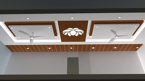 Hall Celling Design Modern With 2 Fans, Holl Pop Design New, New Ceiling Design Hall With 2 Fans, Hall Pop Ceiling Design With 2 Fans, Pop Design For Hall With 2 Fans, Elegant False Ceiling, False Ceiling Bedroom Design, House Pop Design For Hall, Ceiling Bedroom Design